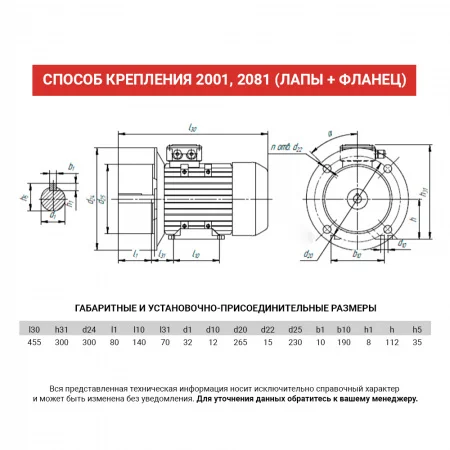 Электродвигатель АИР 112M4